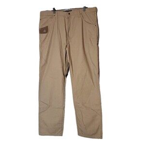 Wrangler Riggs Workwear Technician Pants Men's 40x34 Dark Khaki Relaxed Fit Pant